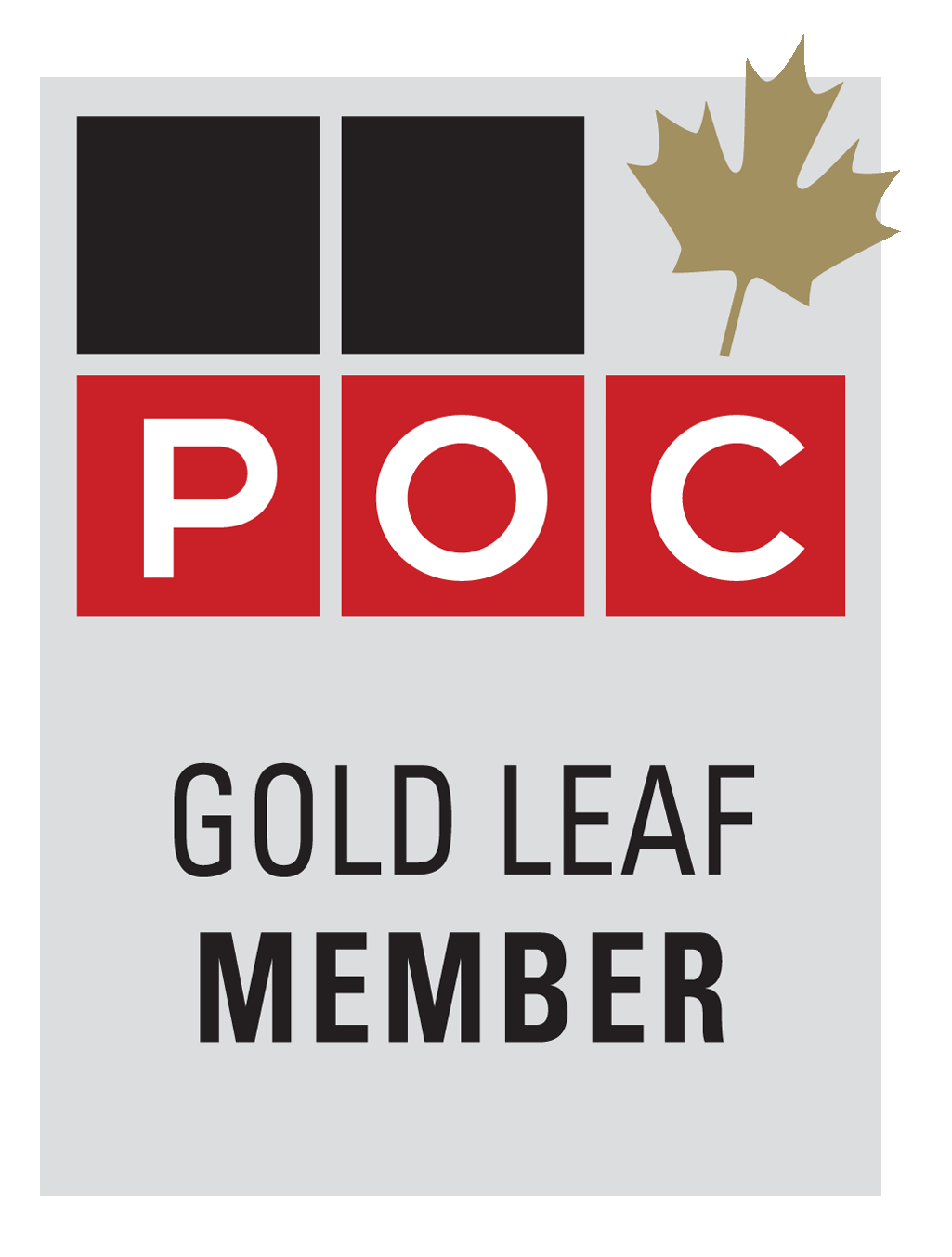 Professional Organizers of Canada Gold Leaf Member